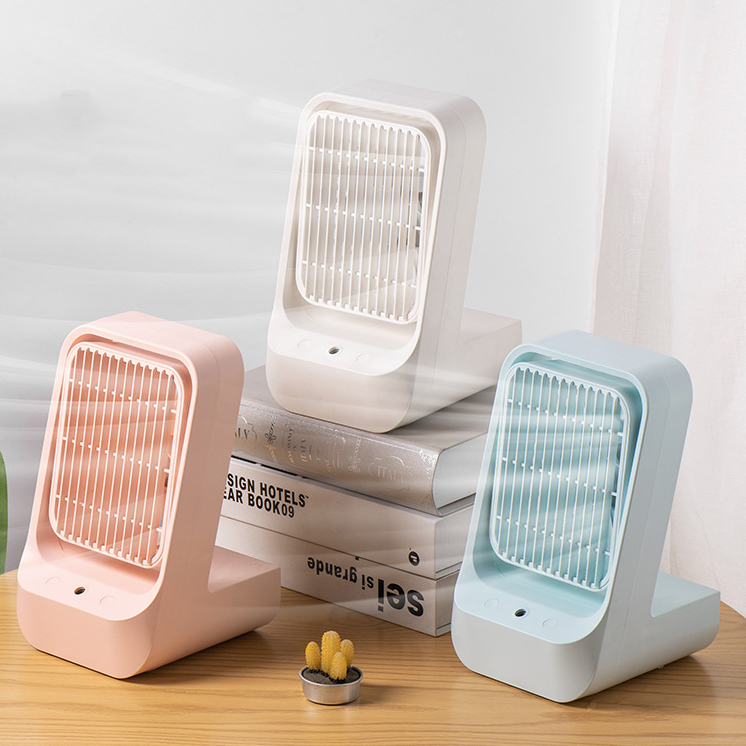 Creative New Good-Looking Good Quality USB Humidification Mini Fan Portable Mobile Humidifier Fan - Image 2