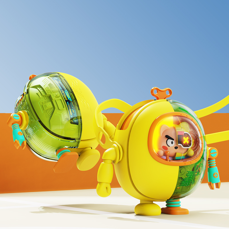 New Mecha Neck Hanging Fan Cartoon Mini Handheld Small Fan Usb Personalized Fashion for Children and Adults - Image 10