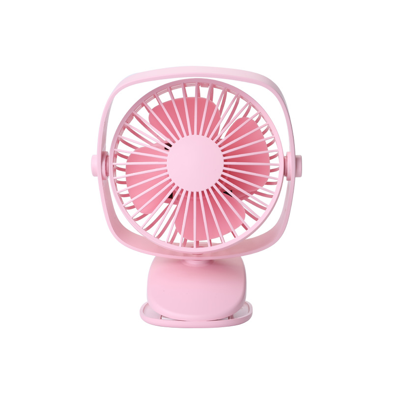 Clip Fan Mini Mute Desktop Desktop Small Fan Stroller Student Dormitory USB Charging Fan - Image 4