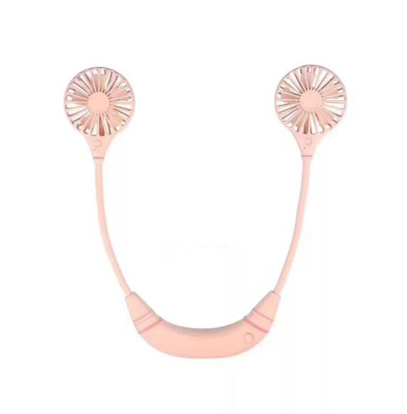 Rechargeable Hands-Free Neck Hanging Sports 3 Gears Fan Wearable Portable USB Flexible Rechargeable Neckband Mini Desk Fan Air - Image 11