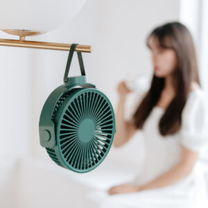 New F35 Mini Ceiling Fan Student Dormitory Mosquito Net Fan Desktop Portable Wall-Mounted Outdoor USB Small Fan Lamp