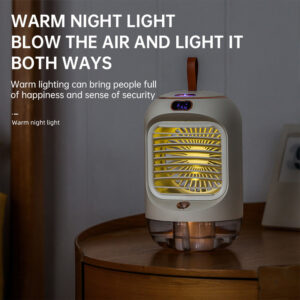 Spray Humidification Cooling Fan Mini Household Desktop Shaking Head Small Fan Usb Portable Air Conditioning Fan