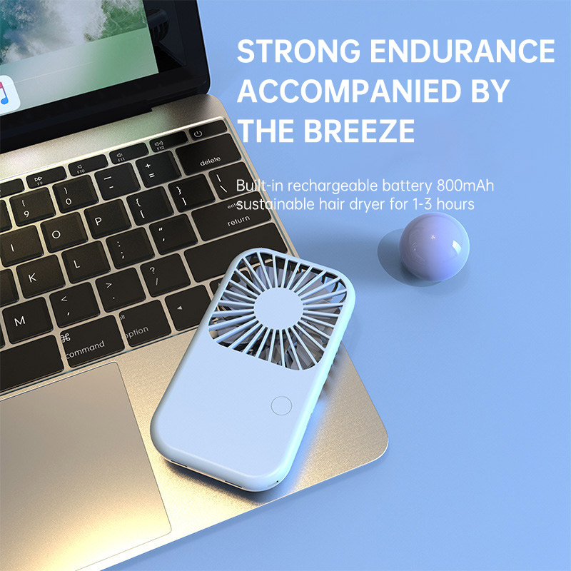 New Handheld Small Fan Mini Portable Pocket Usb Charging Fan Dormitory Desktop Small Fan - Image 3