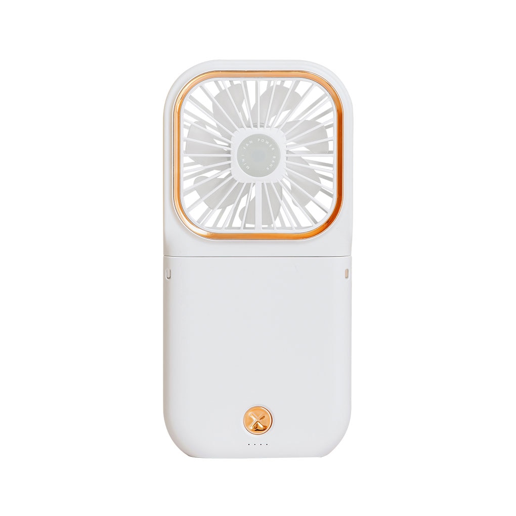 Mini Cooling Fan Foldable Neck Hanging Fan USB Adjustable Rechargeable Air Cooler Phone Holder 3 Gears Summer Cooling Fan - Image 7