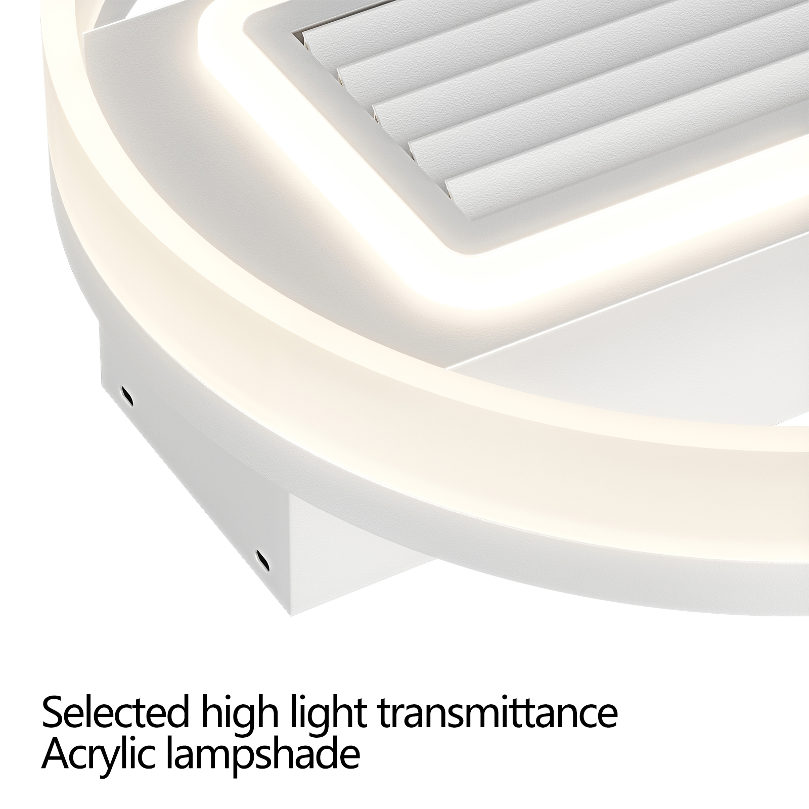 Bladeless Fan Lamp With Lights Dimmable LED - Image 2