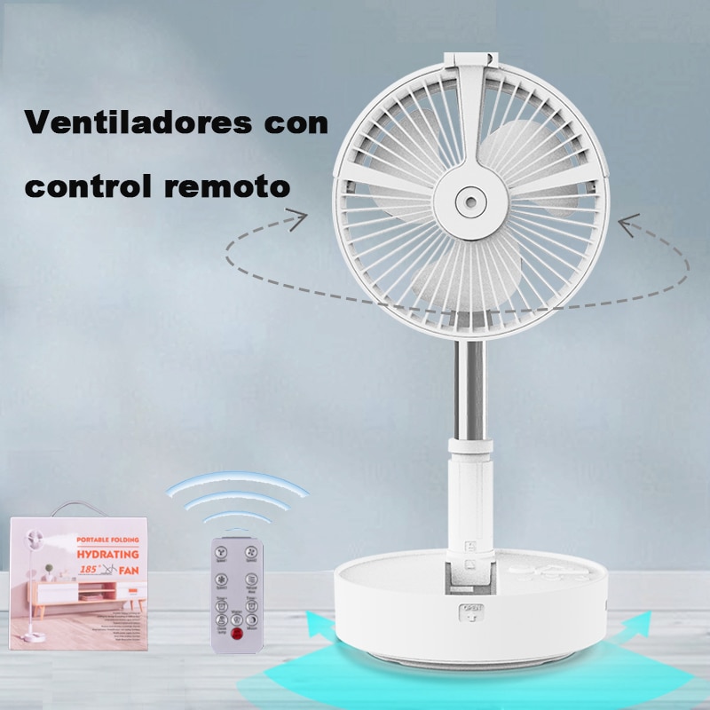 USB portable fan 7200mahbattery air conditioners portables air conditioner neck fans camping hand ceiling fan home rechargeable - Image 9