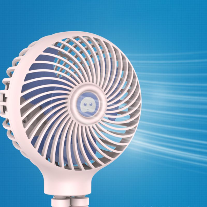 Mini Portable Hanging Octopus Shape Stand Adjustable Handheld USB Charging Fan Cooler - Image 5