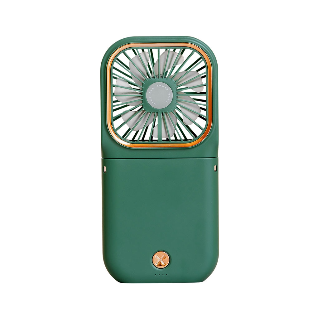 Mini Cooling Fan Foldable Neck Hanging Fan USB Adjustable Rechargeable Air Cooler Phone Holder 3 Gears Summer Cooling Fan - Image 8