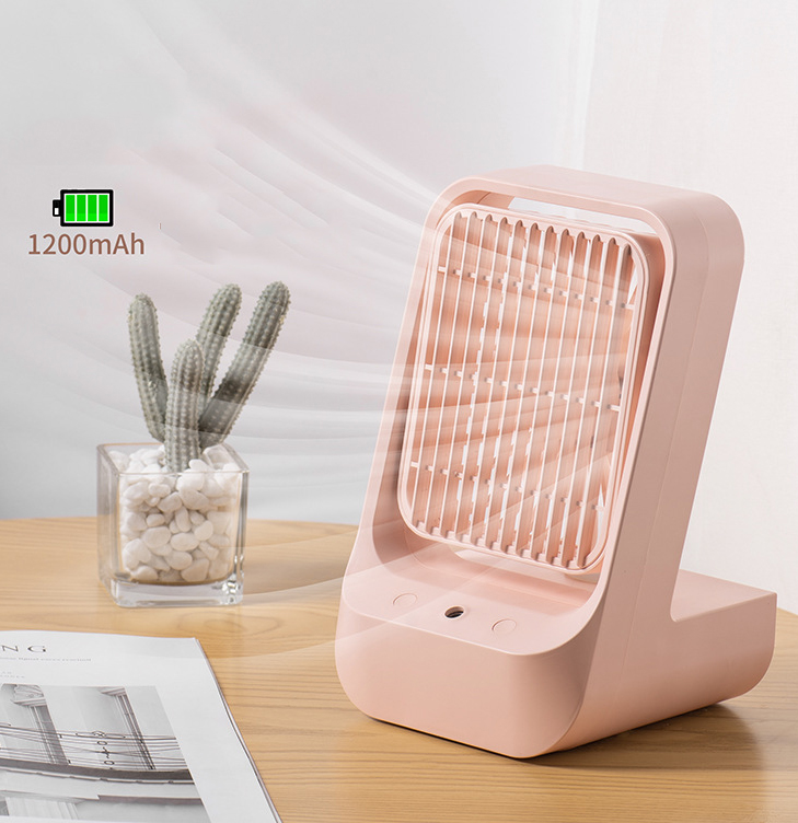 Creative New Good-Looking Good Quality USB Humidification Mini Fan Portable Mobile Humidifier Fan - Image 3