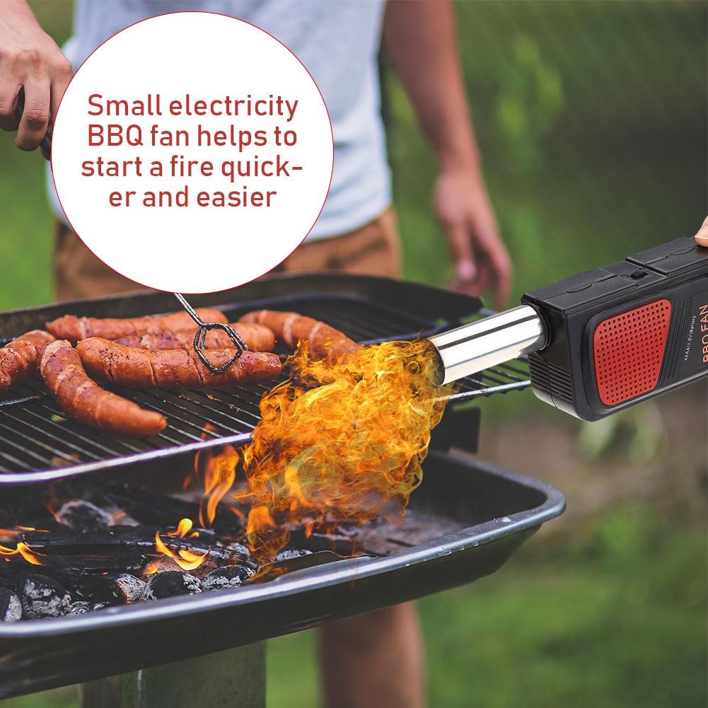 Outdoor Barbecue Electric Fan Air Blower - Image 3
