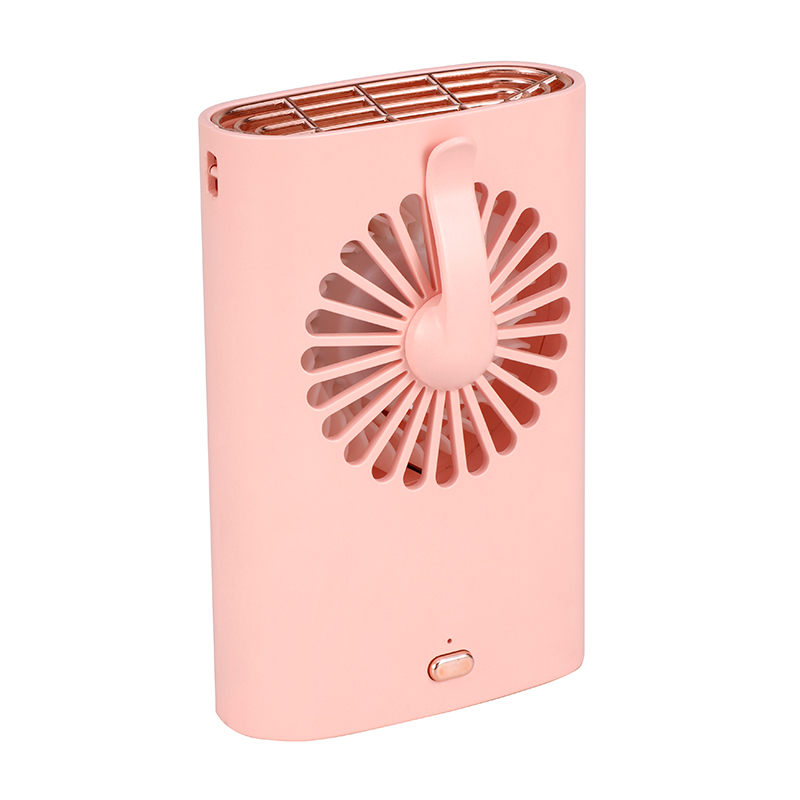 Creative New Mini Fan Desktop Office Three-Speed Usb Charging Portable Outdoor Handheld Hanging Neck Silent Fan - Image 5