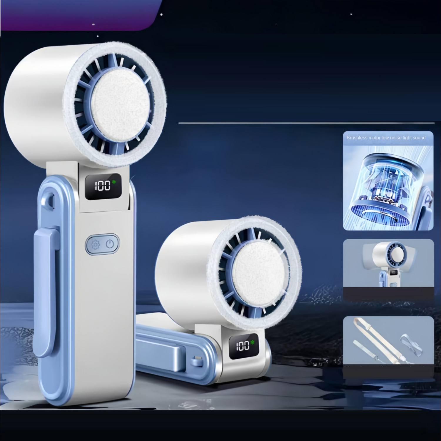 Handheld high-speed ice application fan - Image 5