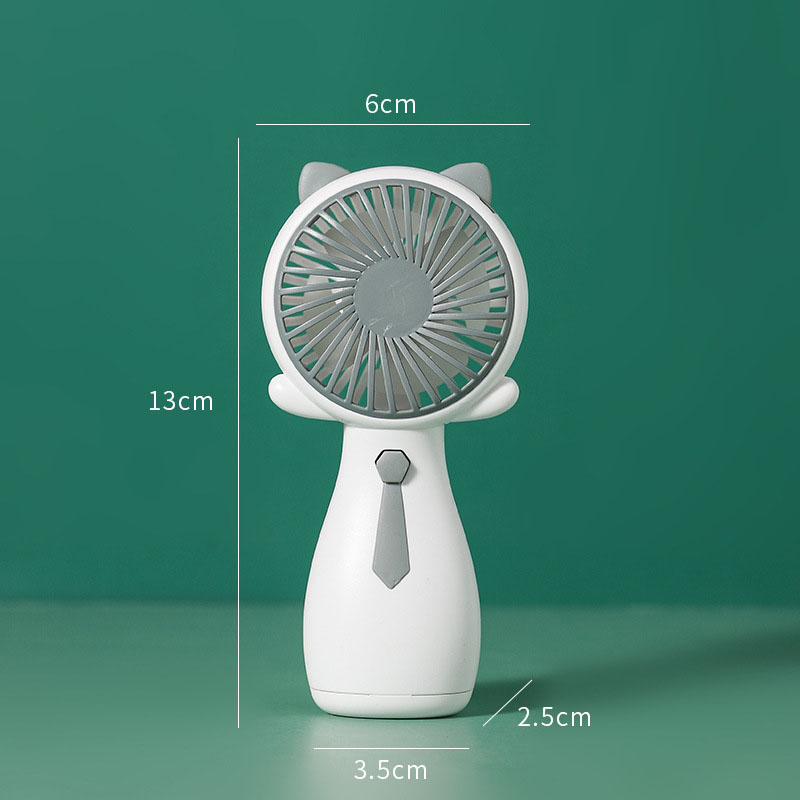 Girls Fan Cute Fan Antlers Small Fan Handheld Fan Mini Portable Fan Company Gift Fan - Image 5