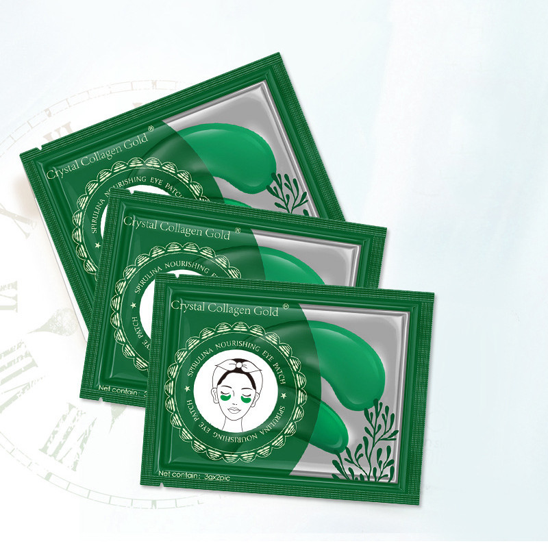 Crystal Collagen Gold Moisturizing And Firming Collagen Eye Mask Skin Care Product - Image 3