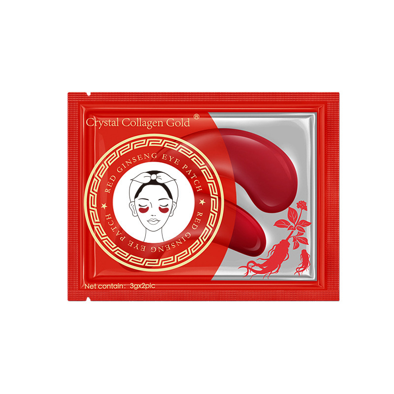 Crystal Collagen Gold Moisturizing And Firming Collagen Eye Mask Skin Care Product - Image 6